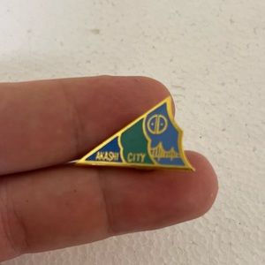 Akashi City Flag Pin